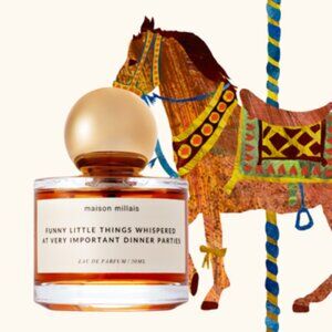 maison millais  "funny little things whispered at vip dinner......." perfume